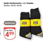 Arbeitssocken im Angebot bei GLOBUS in Homburg Arbeitssocken Angebote von Apollo bei GLOBUS Homburg für 4,99 €