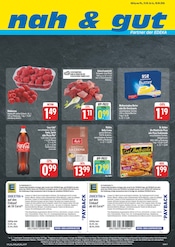 Aktueller nah und gut Prospekt mit Cola, "Wir lieben Lebensmittel!", Seite 1