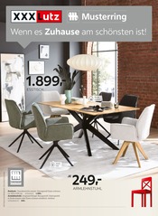 Aktueller XXXLutz Möbelhäuser Prospekt mit Esstisch, "Musterring - Wenn es Zuhause am schönsten ist!", Seite 1