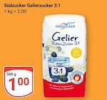 Aktuelles Gelierzucker 3:1 Angebot bei GLOBUS in Salzgitter ab 1,00 €
