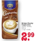 Cappuccino Schoko Angebote von Krüger Family bei E center Ettlingen für 2,99 €