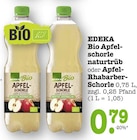 Apfelschorle naturtrüb Angebote von EDEKA Bio bei E center Karlsruhe für 0,79 €