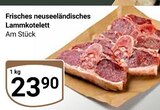 Frisches neuseeländisches Lammkotelett Angebote bei GLOBUS Völklingen für 23,90 €