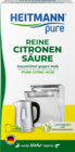 Pure Reine Citronensäure Angebote von Heitmann bei budni Seevetal für 2,99 €