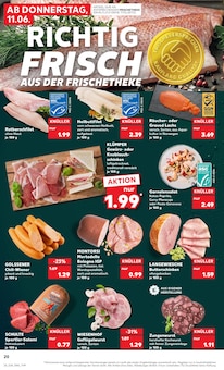 Wurst im aktuellen Kaufland Prospekt (Leipzig) Wurst im Kaufland Prospekt "Hier bin ich richtig" mit 50 Seiten (Leipzig)