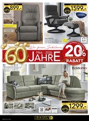 Aktueller BRAUN Möbel-Center Prospekt mit Fernsehsessel, "60 JAHRE BRAUN MÖBEL-CENTER", Seite 6