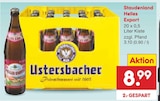 Staudenland Helles Export von Ustersbacher im aktuellen Netto Marken-Discount Prospekt für 8,99 €