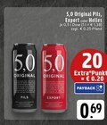 EDEKA Wegberg - 5,0 Original Pils Angebot im Prospekt 5,0 Original Pils bei EDEKA im Wegberg Prospekt für 0,69 €