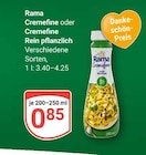 Cremefine oder Rein pflanzlich Angebote von Rama bei GLOBUS Salzgitter für 0,85 €
