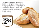 GLOBUS Castrop-Rauxel - Elsässer Brötchen Angebot im Prospekt Elsässer Brötchen bei GLOBUS im Castrop-Rauxel Prospekt für 2,99 €