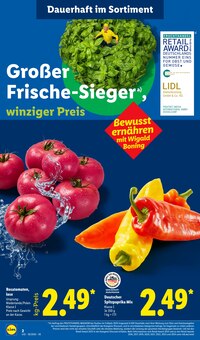 Tomaten im Lidl Prospekt "LIDL LOHNT SICH" mit 73 Seiten (Braunschweig)