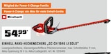 Akku-Heckenschere „GC-CH 1846 LI Solo“ von Einhell im aktuellen OBI Prospekt