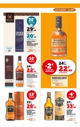 Prix et réduction Monkey Shoulder dans le prospectus Super U en cours Offre Monkey Shoulder dans le catalogue Super U du moment à la page 25