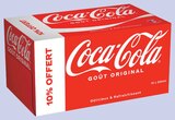 Boisson gazeuse goût original - COCA-COLA en promo chez Intermarché Super Aulnay-sous-Bois à 9,28 €