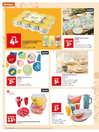 Offre Assiette plastique dans le catalogue Auchan Hypermarché du moment à la page 48