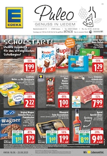 Aktueller EDEKA Prospekt "Aktuelle Angebote" Seite 1 von 24 Seiten für Uedem