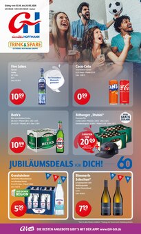 Bier im Getränke Hoffmann Prospekt "Aktuelle Angebote" mit 9 Seiten (Düren)
