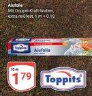 Alufolie im Angebot bei GLOBUS in Krefeld Alufolie Angebote von Toppits bei GLOBUS Krefeld für 1,79 €