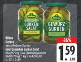 EDEKA Wernberg-Köblitz - Gurken Angebot im Prospekt Gurken bei EDEKA im Wernberg-Köblitz Prospekt für 1,59 €