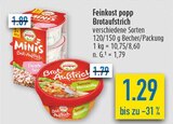 Aktuelles Minis Brot-Aufstrich oder Brot-Aufstrich Tomate Mozzarella Angebot bei diska in Erfurt ab 1,29 €