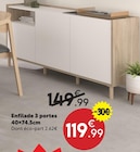 Enfilade 3 portes à 119,99 € dans le catalogue Maxi Bazar
