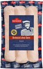 Bratwurst ohne Darm Angebote von Die Rostocker bei Kaufland Rostock für 1,99 €