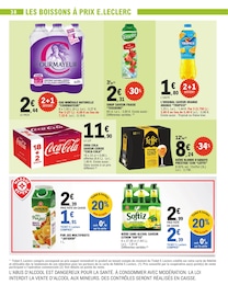 Prix et réduction Tropico dans le prospectus E.Leclerc en cours Offre Tropico dans le catalogue E.Leclerc du moment à la page 38