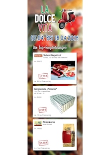 Hamberger Prospekt der KW 15 "LA DOLCE VITA" Aktueller Hamberger Prospekt "LA DOLCE VITA" Seite 2 von 56 Seiten