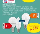LED-Leuchtmittel Angebote von clever pick bei ROLLER Dinslaken für 2,99 €