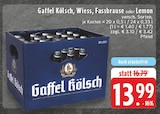 Kölsch im Angebot bei E center in Siegburg Kölsch Angebote von Gaffel bei E center Siegburg für 13,99 €