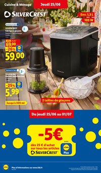 Catalogue Lidl, 25/06/2026 - 01/07/2026, SUPPORTEZ LES BLEUS !, 72 pages Prospectus Lidl en cours, "SUPPORTEZ LES BLEUS !", 72 pages