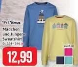 Mädchen und Jungen-Sweatshirt Angebote von P+E Brown by Stolz bei Kaufhaus Stolz Wismar für 12,99 €