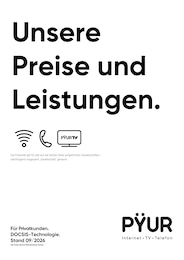 Telefon Angebot & Preis im aktuellen PŸUR Prospekt Telefon Angebot im aktuellen PŸUR Prospekt auf Seite 1