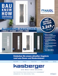 Kasberger Baustoff GmbH Prospekt für Bad Birnbach: "DIE WELT DES BAUENS", 12 Seiten, 06.06.2026 - 18.07.2026