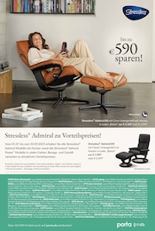 porta Möbel Prospekt für Siegburg: "Stressless", 1 Seite, 02.07.2025 - 30.09.2025