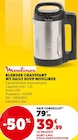 Blender Chauffant My Daily Soup - Moulinex en promo chez Super U Alençon à 39,99 €