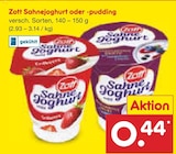 Sahnejoghurt oder -pudding im aktuellen Prospekt bei Netto Marken-Discount in Wittmar