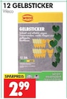 Gelbsticker im Angebot bei Wreesmann in Zwickau Gelbsticker Angebote von Weco bei Wreesmann Zwickau für 2,99 €