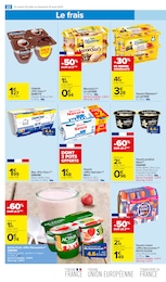 Prix et réduction Danette dans le prospectus Carrefour Market en cours Offre Danette dans le catalogue Carrefour Market du moment à la page 24