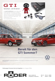 Uhren im Volkswagen Prospekt in Voerde Aktueller Volkswagen Prospekt mit Uhren, "Mehr Platz. Mehr Möglichkeiten.", Seite 1