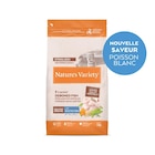 Nature's Variety Grains stérilisé Poissons Blancs 3kg - Nature's Variety en promo chez Maxi Zoo Nature's Variety Grains stérilisé Poissons Blancs 3kg - Nature's Variety dans le catalogue Maxi Zoo