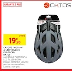 Casque "Motion" A Led taille M (55-58cm) - OKTOS - Intermarché à Lorient Casque "Motion" A Led taille M (55-58cm) - OKTOS en promo chez Intermarché Lorient à 19,90 €