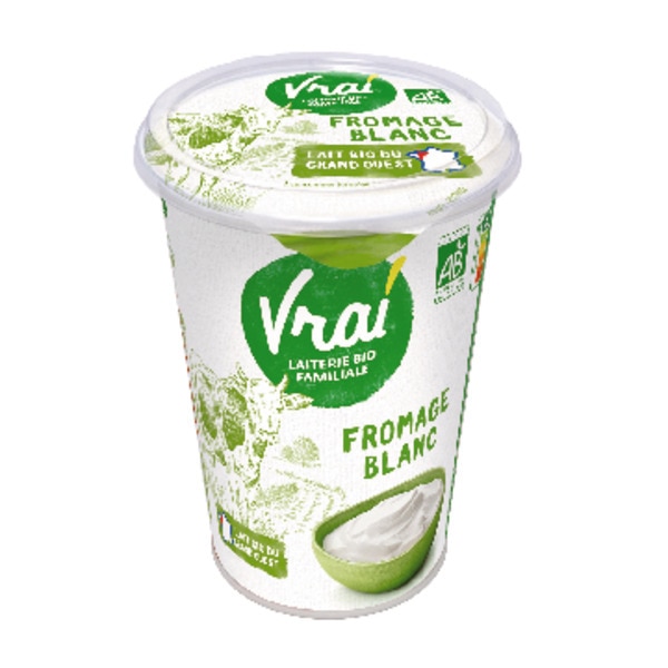 Yaourt vanille Bio VRAI : les 4 pots de 125 g à Prix Carrefour