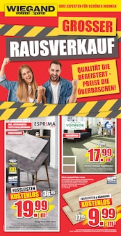 wohnen & sparen Wiegand Prospekt BETTEN-AKTIONSWOCHEN mit 6 Seiten