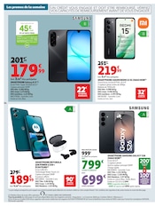 Téléphone Portable en promo dans le catalogue Auchan Hypermarché à la page 54