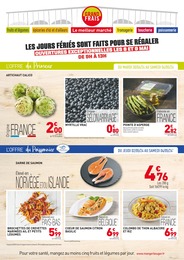 Catalogue Grand Frais "LES JOURS FÉRIÉS SONT FAITS POUR SE RÉGALER" à Montmeyran et alentours, 4 pages, 29/04/2024 - 12/05/2024
