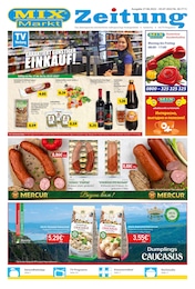 Mix Markt Prospekt für Mannheim mit 5 Seiten Mix Markt Prospekt für Mannheim: "MIX Markt Zeitung", 5 Seiten, 27.06.2022 - 03.07.2022