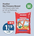 Bio Prinzess Brezel von Huober im aktuellen V-Markt Prospekt für 1,19 €