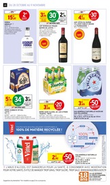 Vodka Angebote im Prospekt "-60% DE REMISE IMMÉDIATE SUR LE 2ÈME" von Intermarché Contact auf Seite 20