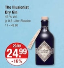 The Illusionist Dry Gin im V-Markt Prospekt The Illusionist Dry Gin von im aktuellen V-Markt Prospekt für 24,99 €